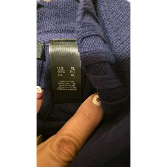 DKNY Active Vest Hooded Zip Blue Purple Womens Size XL Activewear NWT Walking - Picture 6 of 10